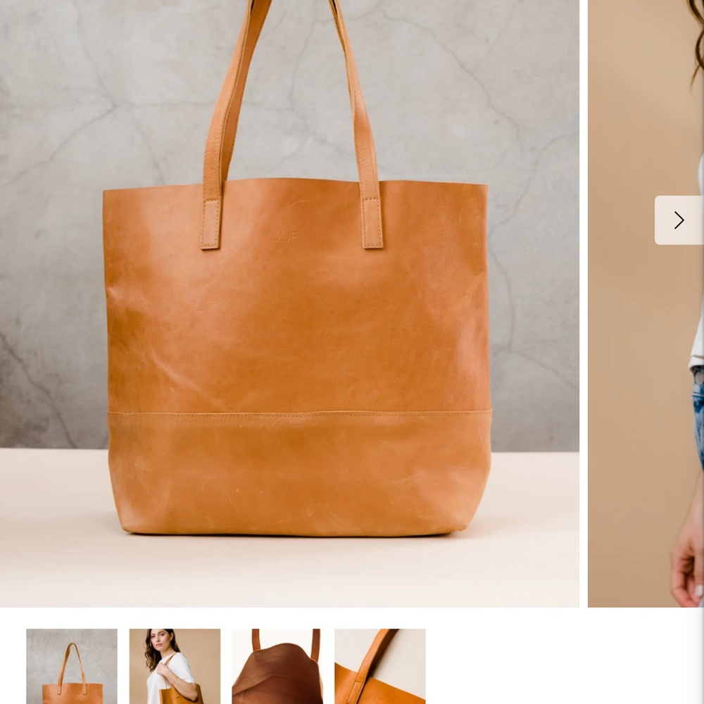 Able Mamuye Classic Tote Cognac